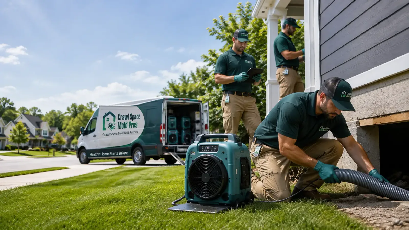 Crawl Space Mold Removal in San Marino, CA